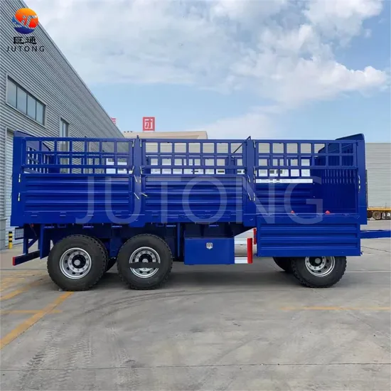 3-осный грузовой прицеп для перевозки песка, 40-тонный дышло, грузовой забор, полные полуприцепы, грузовой прицеп