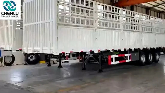 40-футовый откидной борт, боковая стенка, забор из кольев, фургон, шторный кузов, самосвал, транспортный контейнер с бортовой платформой, тяжелый грузовой автомобиль, полуприцеп на продажу