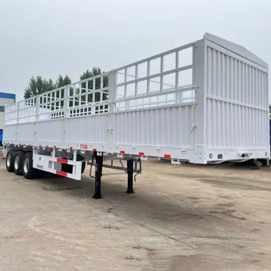 Цена от производителя 40 тонн 2-осный забор для овец, скота, грузовой полуприцеп для перевозки животных, для перевозки сухих насыпных грузов на продажу