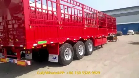 Индивидуальный полуприцеп-борт с решетчатым каркасом, 4 оси, 80 тонн, для перевозки сыпучих грузов