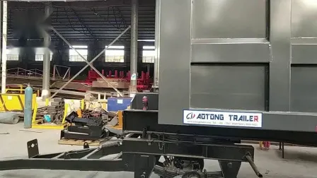 Грузовой прицеп с дышлом, 2 оси, с боковой панелью/полный сельскохозяйственный прицеп