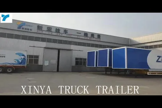 3-осный полуприцеп-фургон, 45-футовый грузовой полуприцеп для перевозки сыпучих материалов и шахтных грузов, полуприцеп с откидными бортами